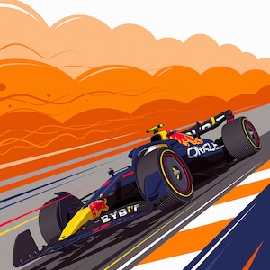 F1 Red Bull Max Verstappen Formula 1 Poster Print - Etsy UK