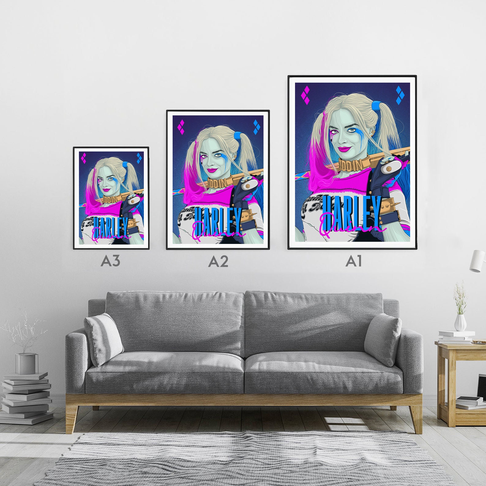Harley Quinn Suicide Squad Poster Print | Etsy