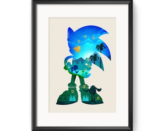 Sonic Poster Print