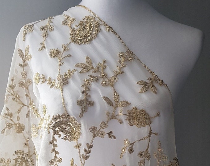 womens gold shawl