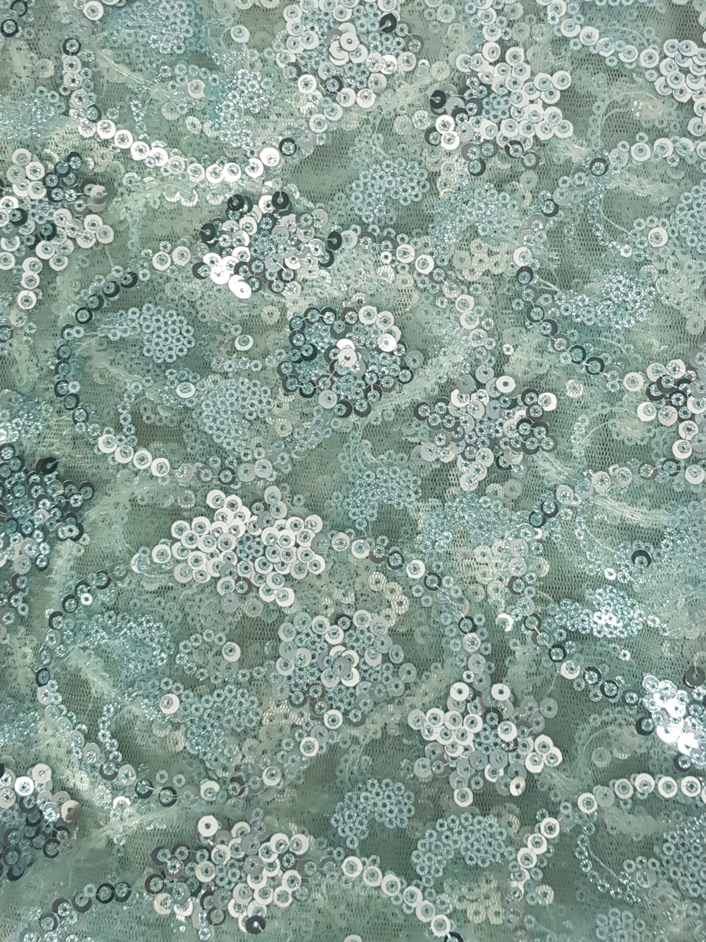 Green Knitted Shawl