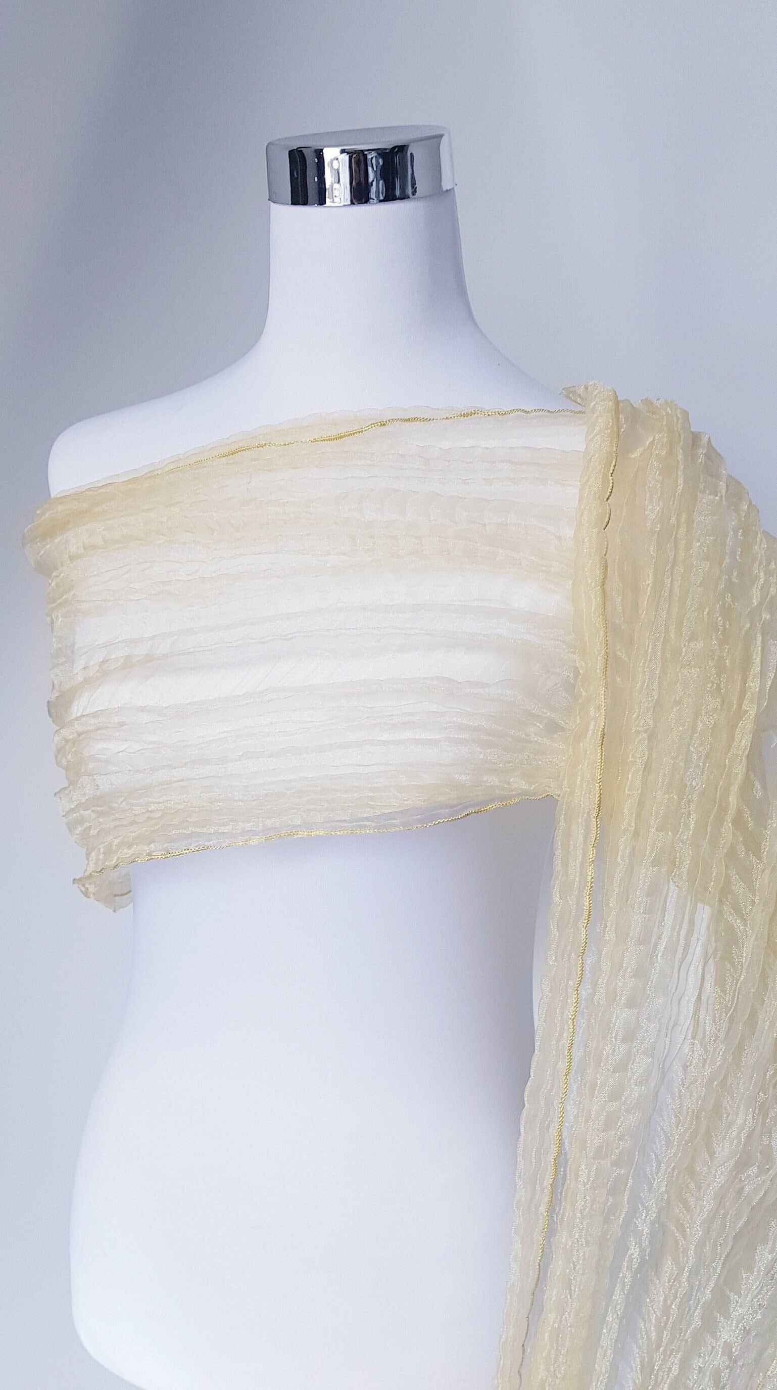 womens gold shawl