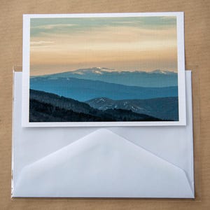 Cartes photo paysages Cartes postales nature Jeu de cartes photos Cartes de voeux Cartes nature Cartes de correspondance beaux-arts Photographie de montagne Format A6 Format A5
