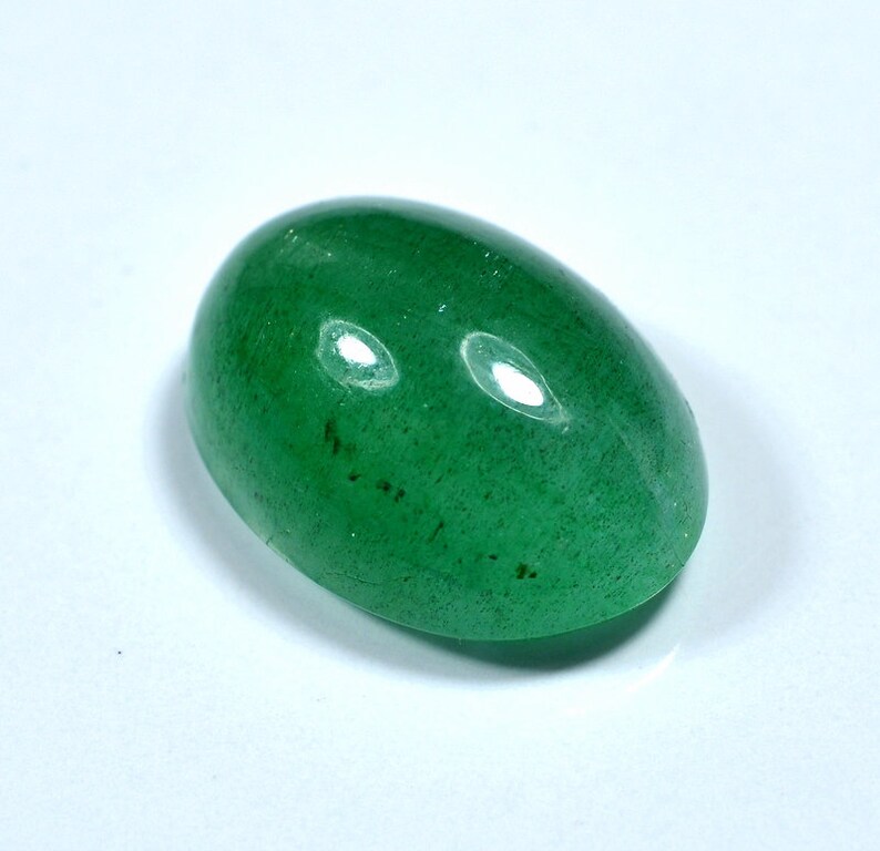 Oval Shape Emerald Ring Size Top Emerald Gemstone 17x12x8 mm Natural Emerald Cabochon Loose Gemstone 11.30 ct