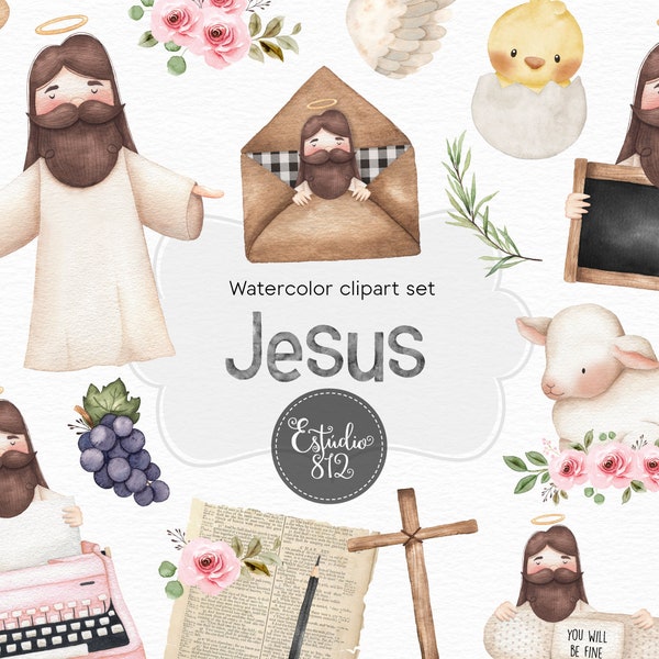 Jesus Clip Art Digital Download