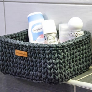 Crochet Basket Pattern | Crochet Storage Basket | Easy Crochet Pattern