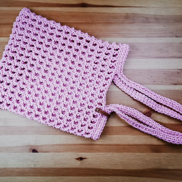 Crochet Reusable Net Bag Pattern