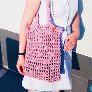 Crochet Market Bag Pattern | Crochet Reusable Net bag Pattern | Crochet Mesh Bag
