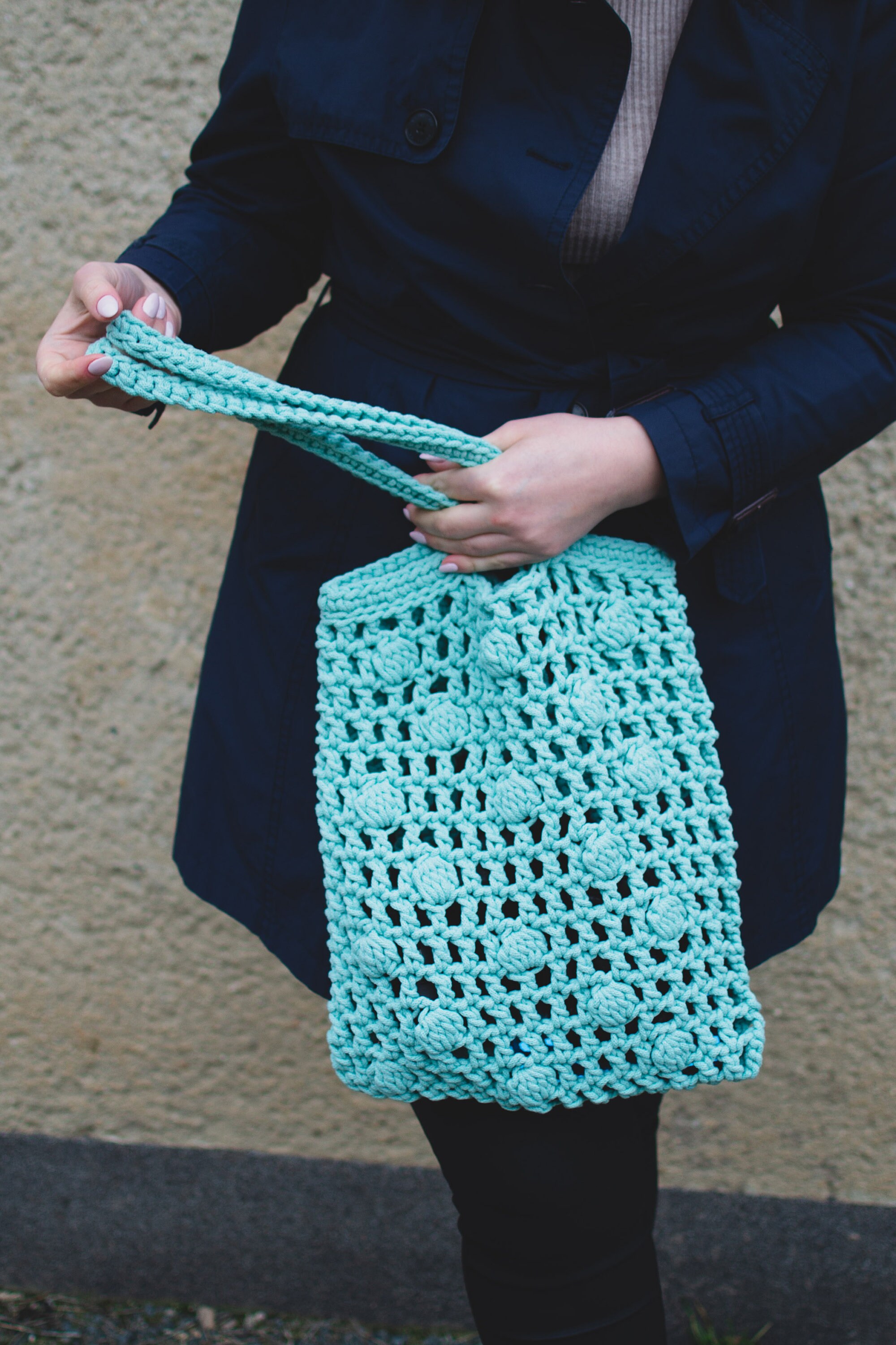 Crochet Market Bag Pattern Crochet Reusable Net Bag Pattern Crochet