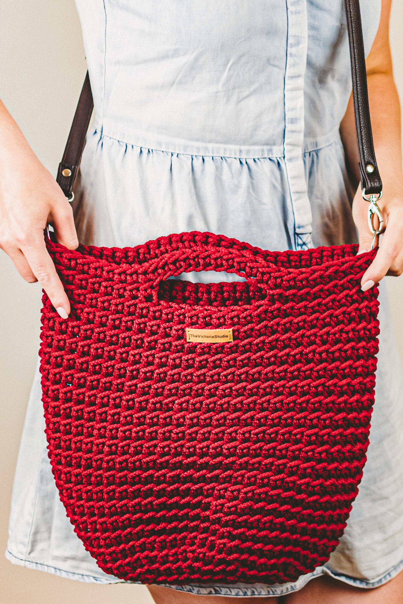 Crochet Tote Bag Pattern Crochet Handbag Pattern Crochet Etsy