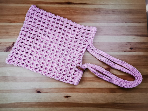 Crochet Reusable Net Bag Pattern | Etsy