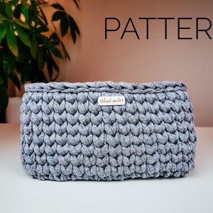 Crochet Basket Pattern | Crochet Storage Basket | Easy Crochet Pattern