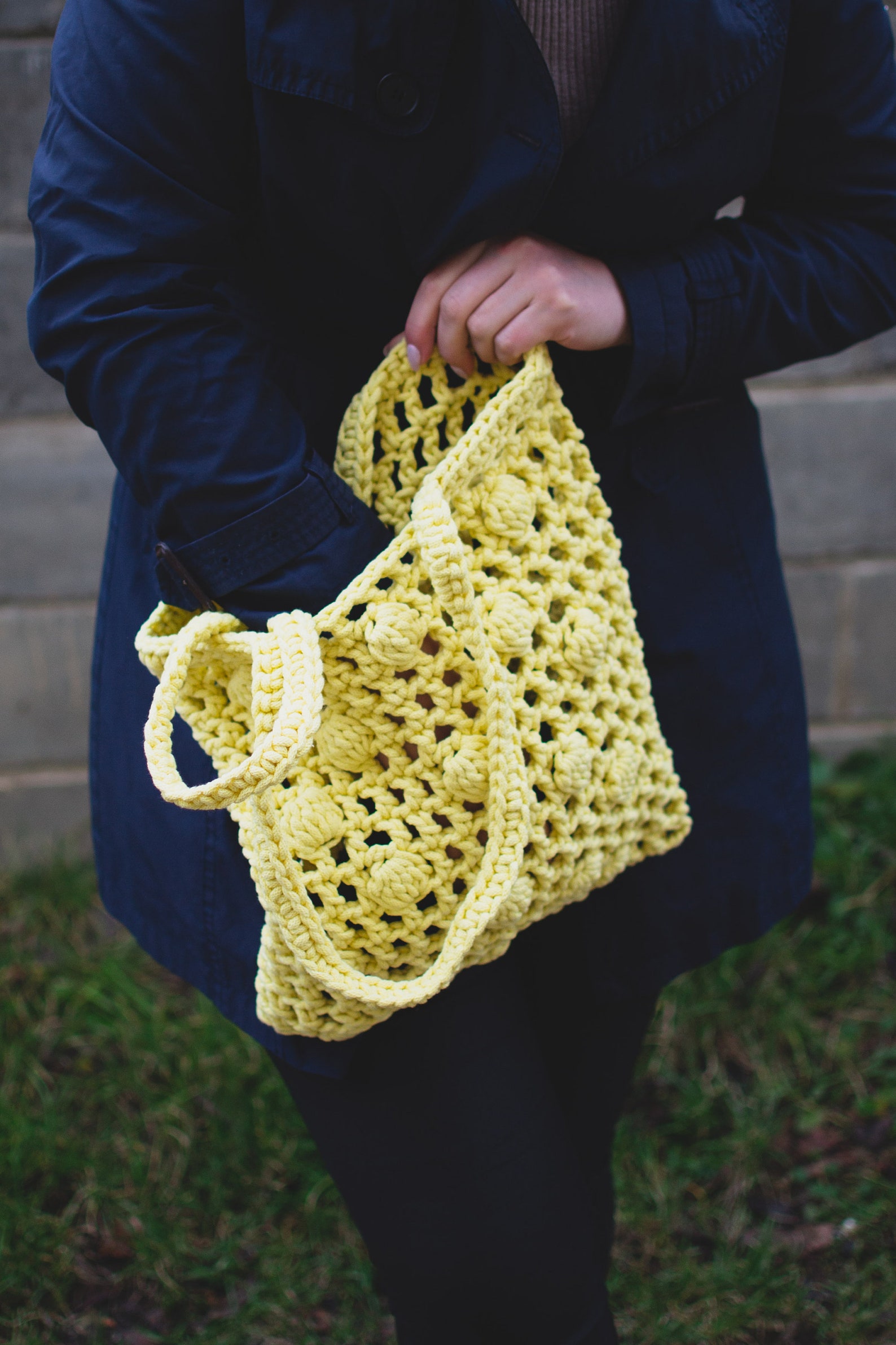 Crochet Market Bag Pattern Crochet Reusable Net Bag Pattern Crochet