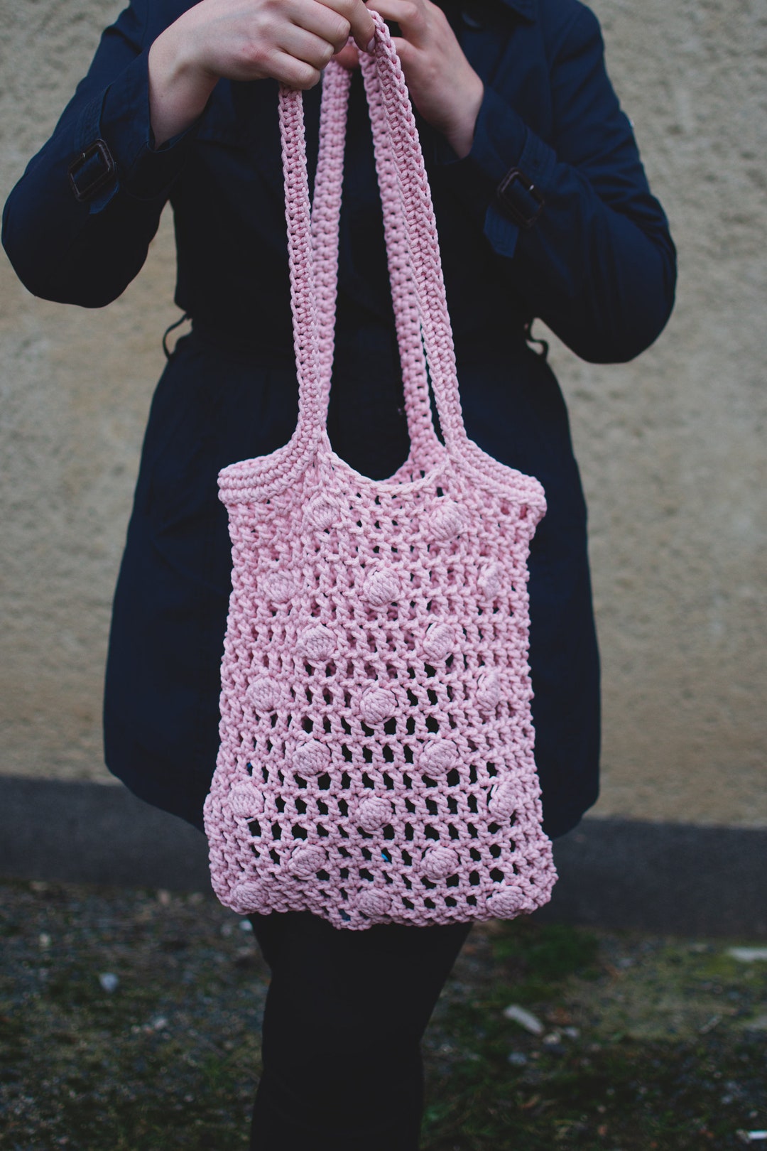 Crochet Market Bag Pattern Crochet Reusable Net Bag Pattern Crochet