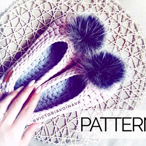 Crochet Women Slippers Pattern | Home Ladies Shoes Pattern | Crochet Pattern | PDF