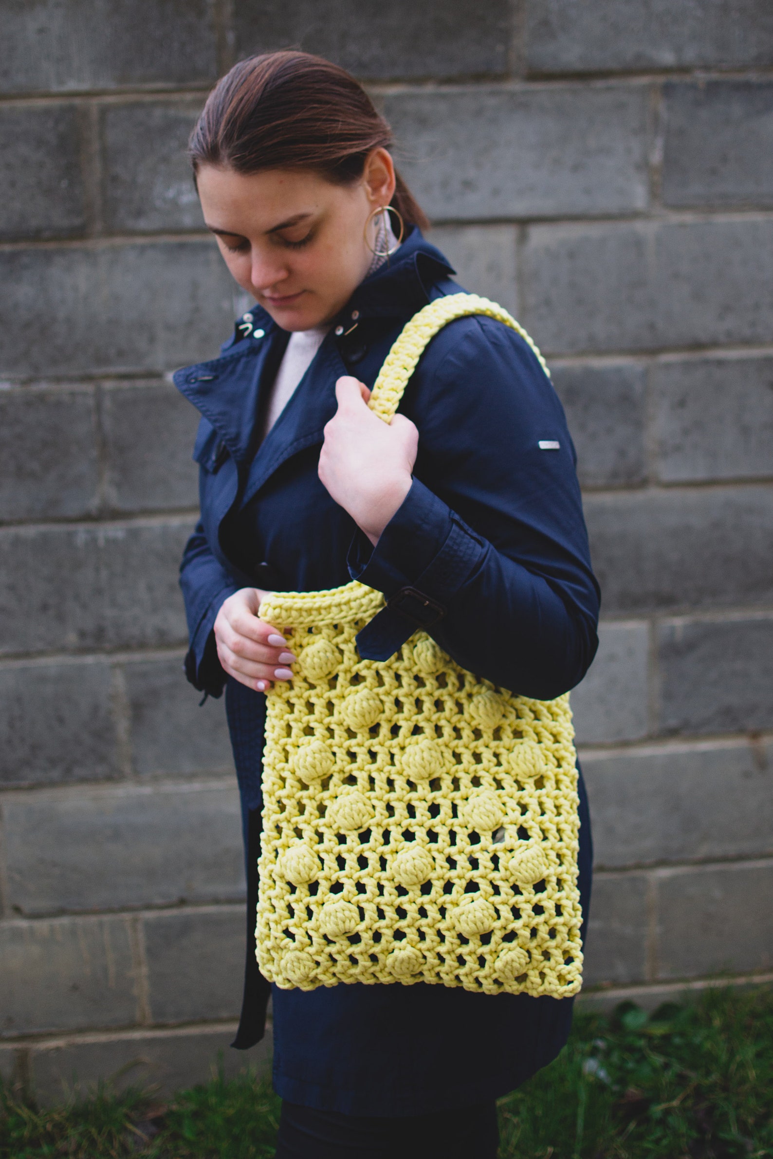 Crochet Market Bag Pattern Crochet Reusable Net Bag Pattern Crochet
