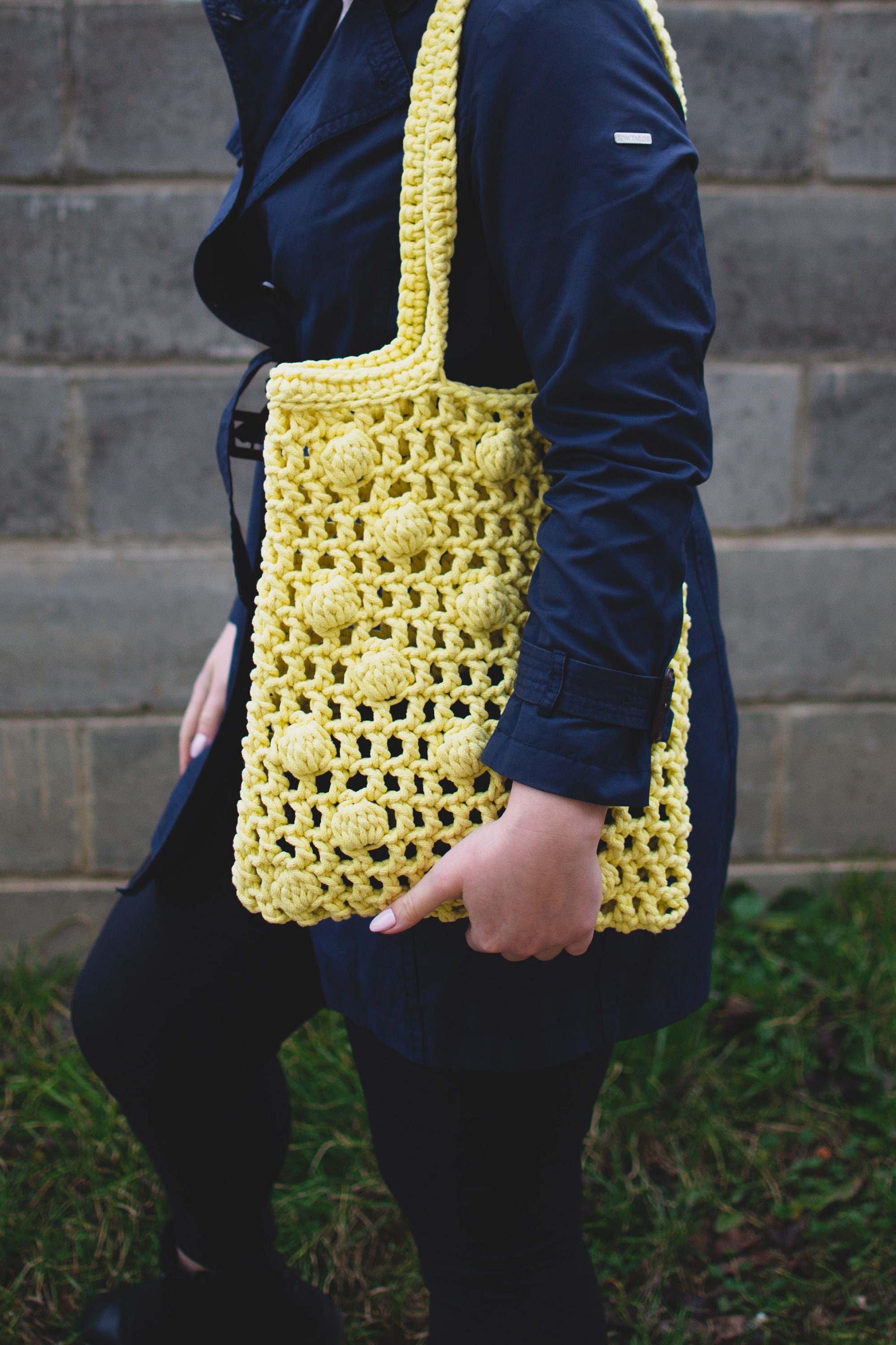 Crochet Market Bag Pattern Crochet Reusable Net Bag Pattern Crochet