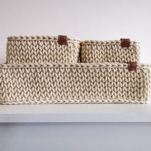 Crochet Basket Pattern | Decorative Crochet Storage Basket | Easy Crochet Pattern