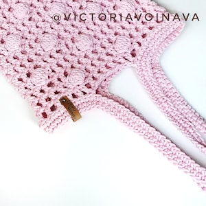 Crochet Market Bag Pattern | Crochet Reusable Net Bag Pattern | Crochet String Mesh Bag