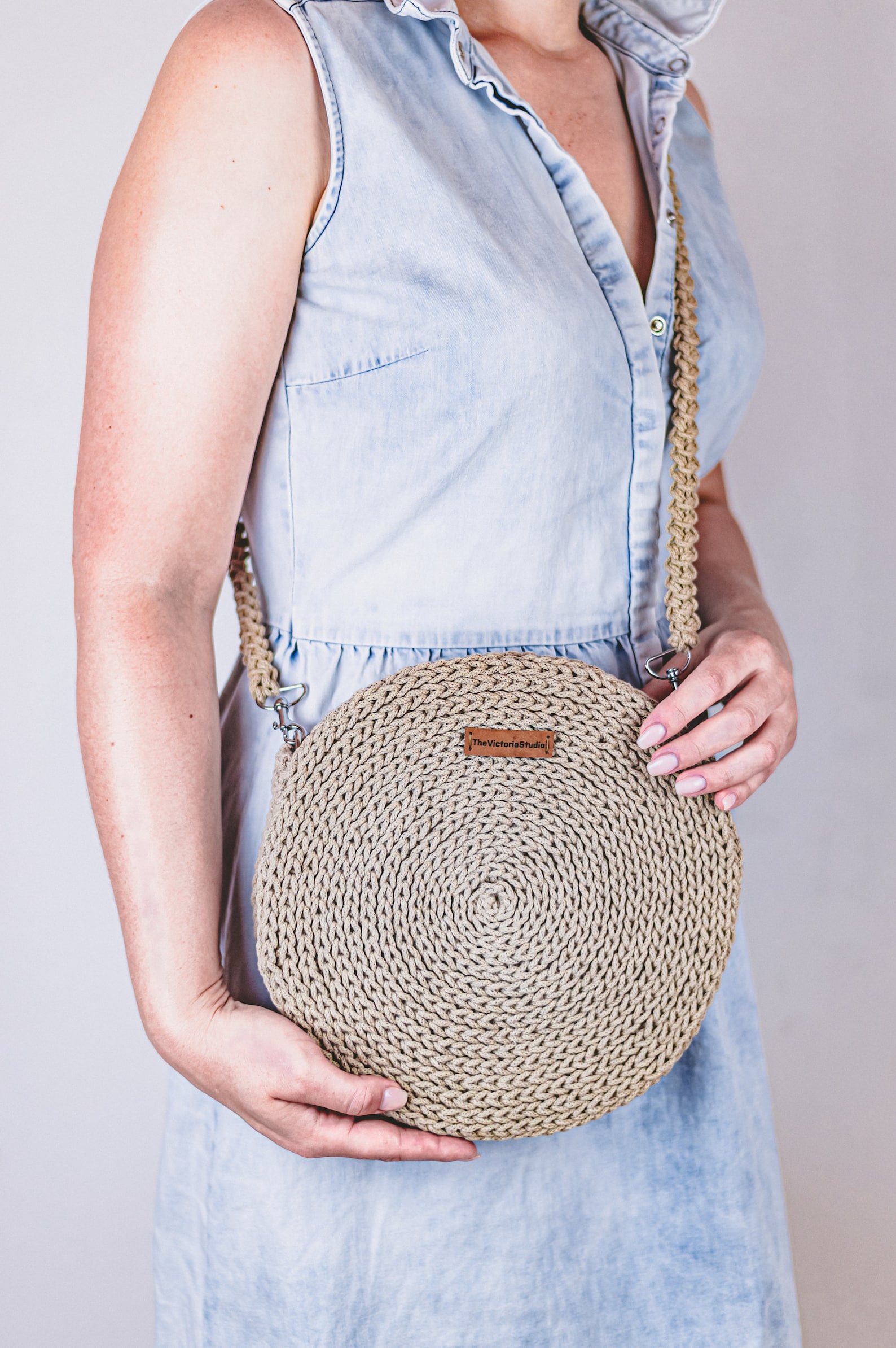 Crochet Round Bag Pattern Crochet Circle Bag Pattern Crochet Circle