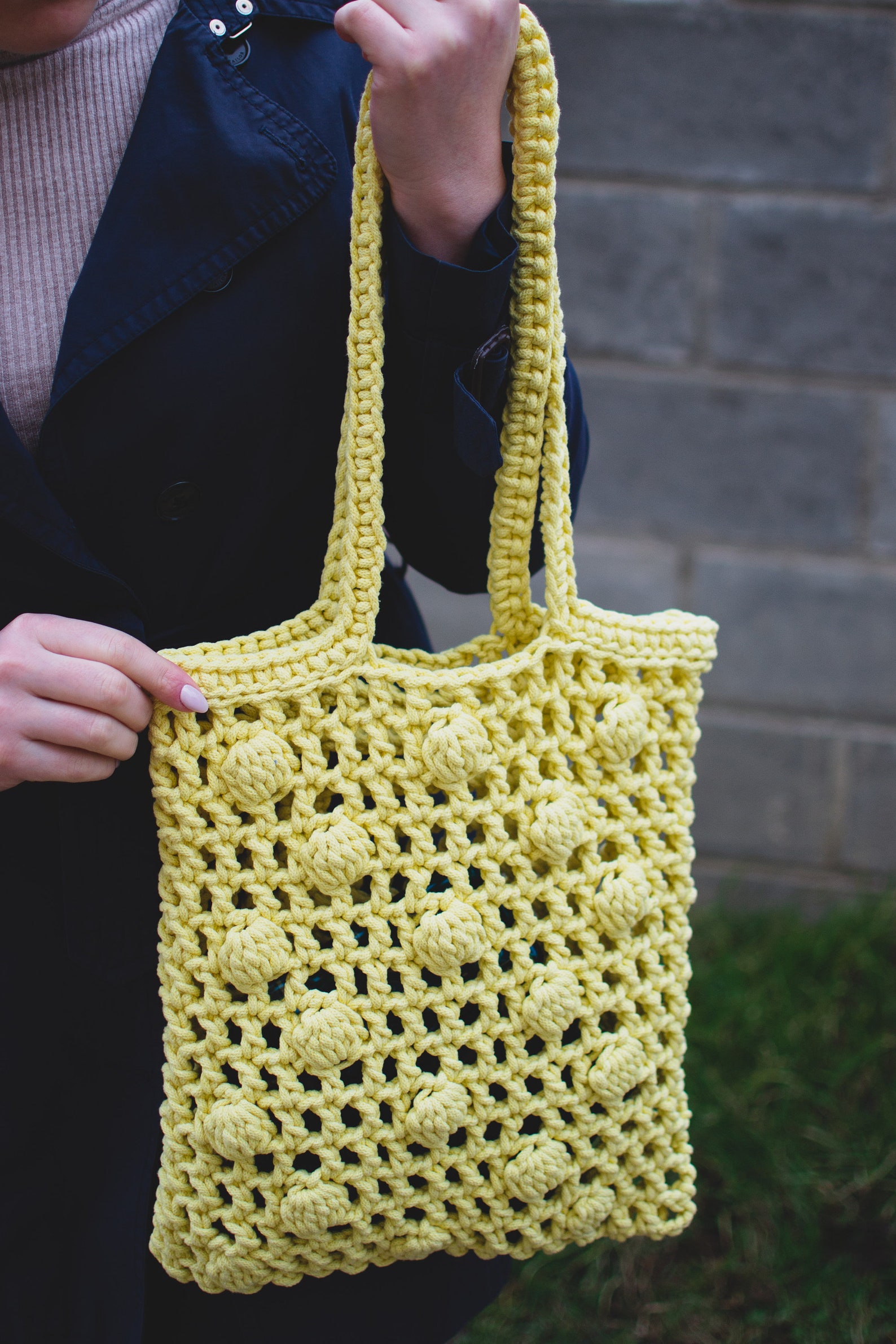 Crochet Market Bag Pattern Crochet Reusable Net Bag Pattern Crochet