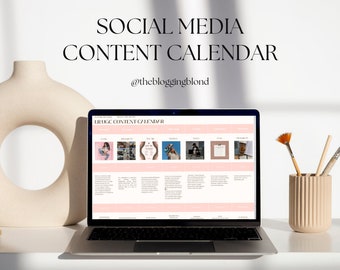 Social Media CONTENT CALENDAR / Content Planner