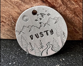 Custom Dog Name Tag, Personalized Dog ID Tag, Dog Tags For Dogs, Pet ID Tags