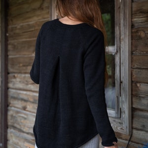 Long back sweater clearance