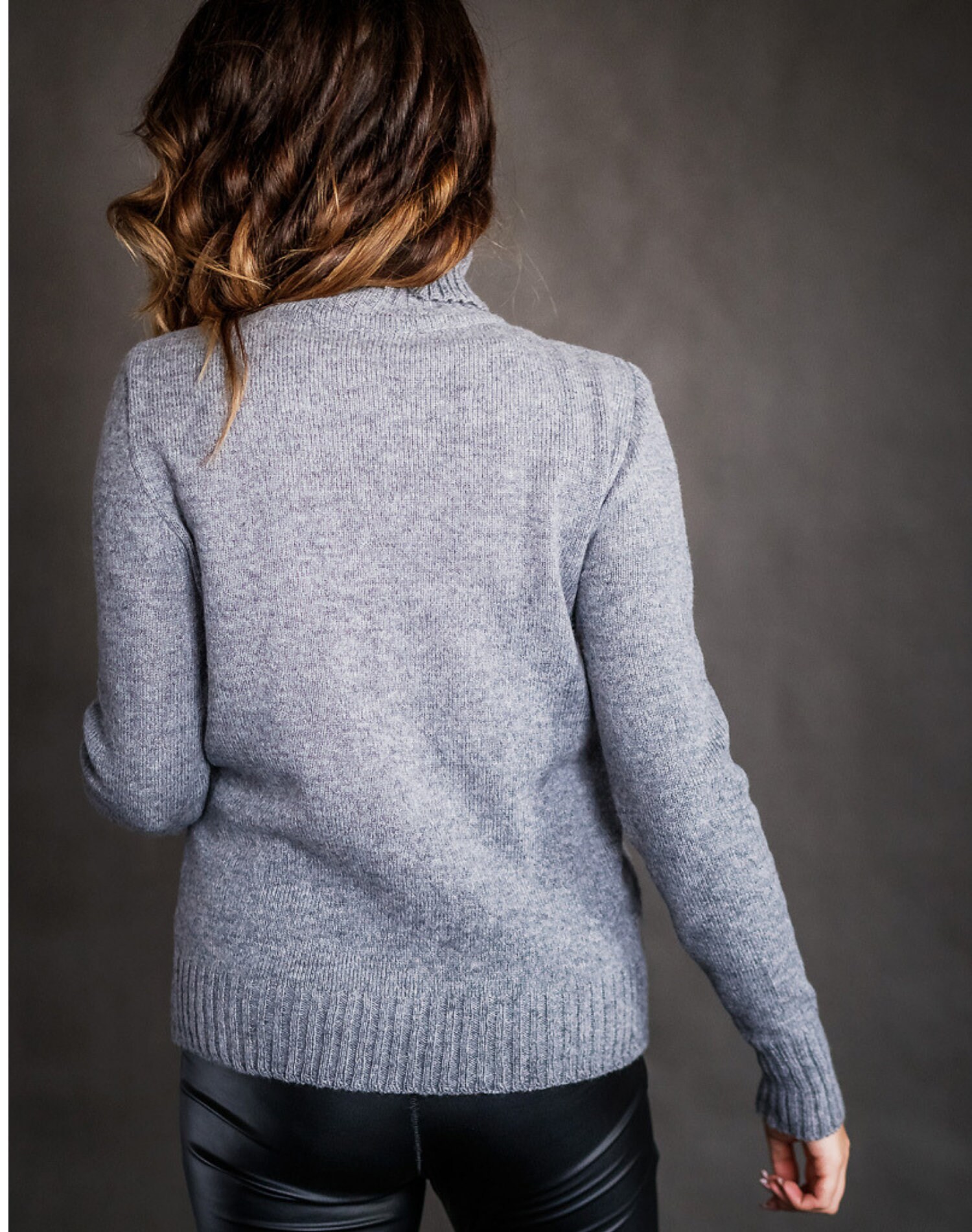 Merino Wool Top High Neck Pullover Knitted Sweater Womens - Etsy