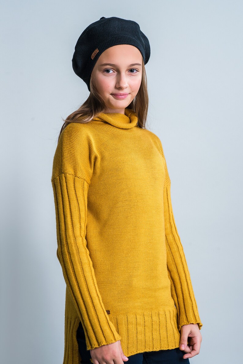 Pure Merino Wool Toddlers Beret With Cotton Lining Etsy