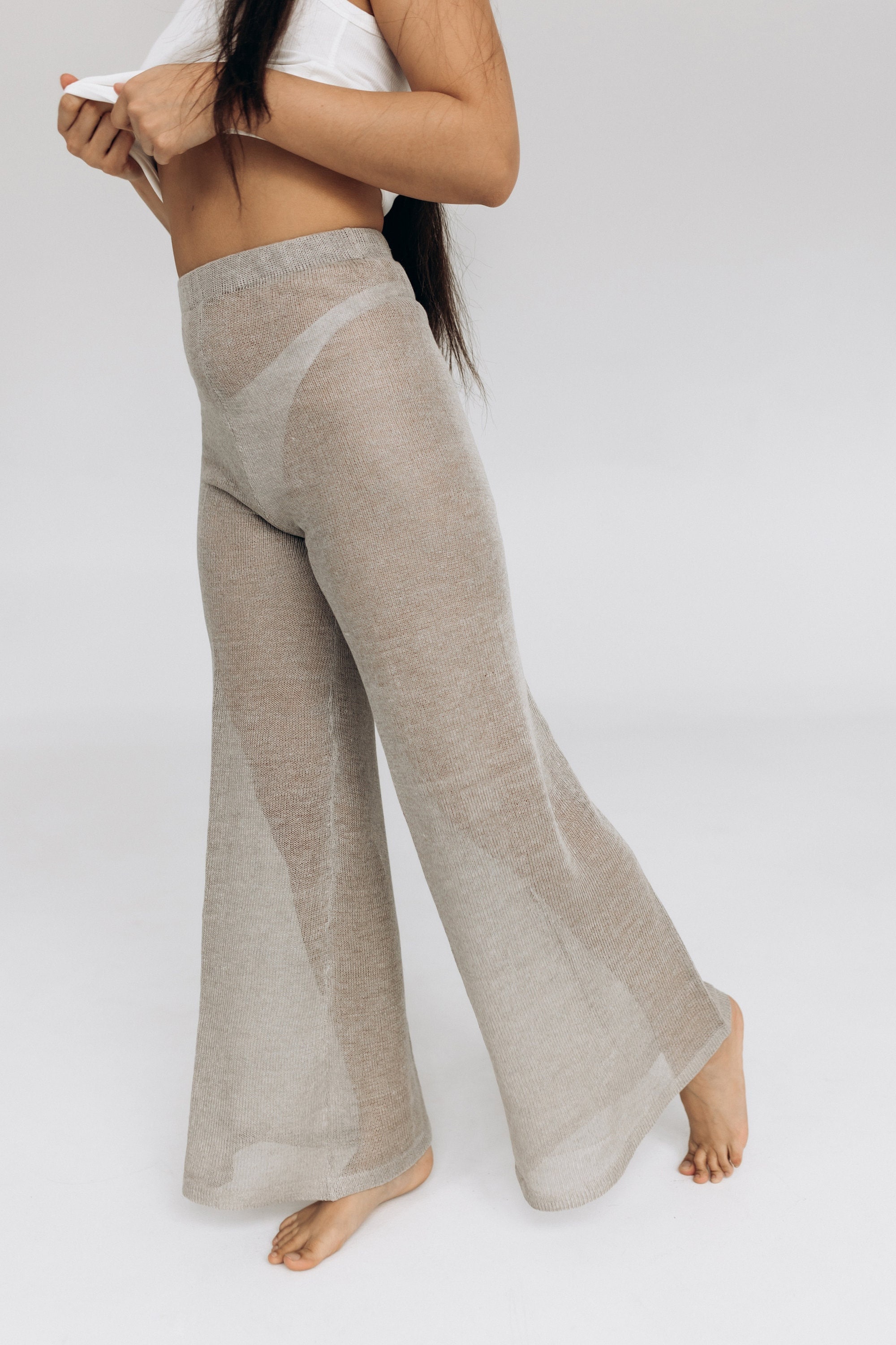 Buy See Through Trousers Online In India -  India