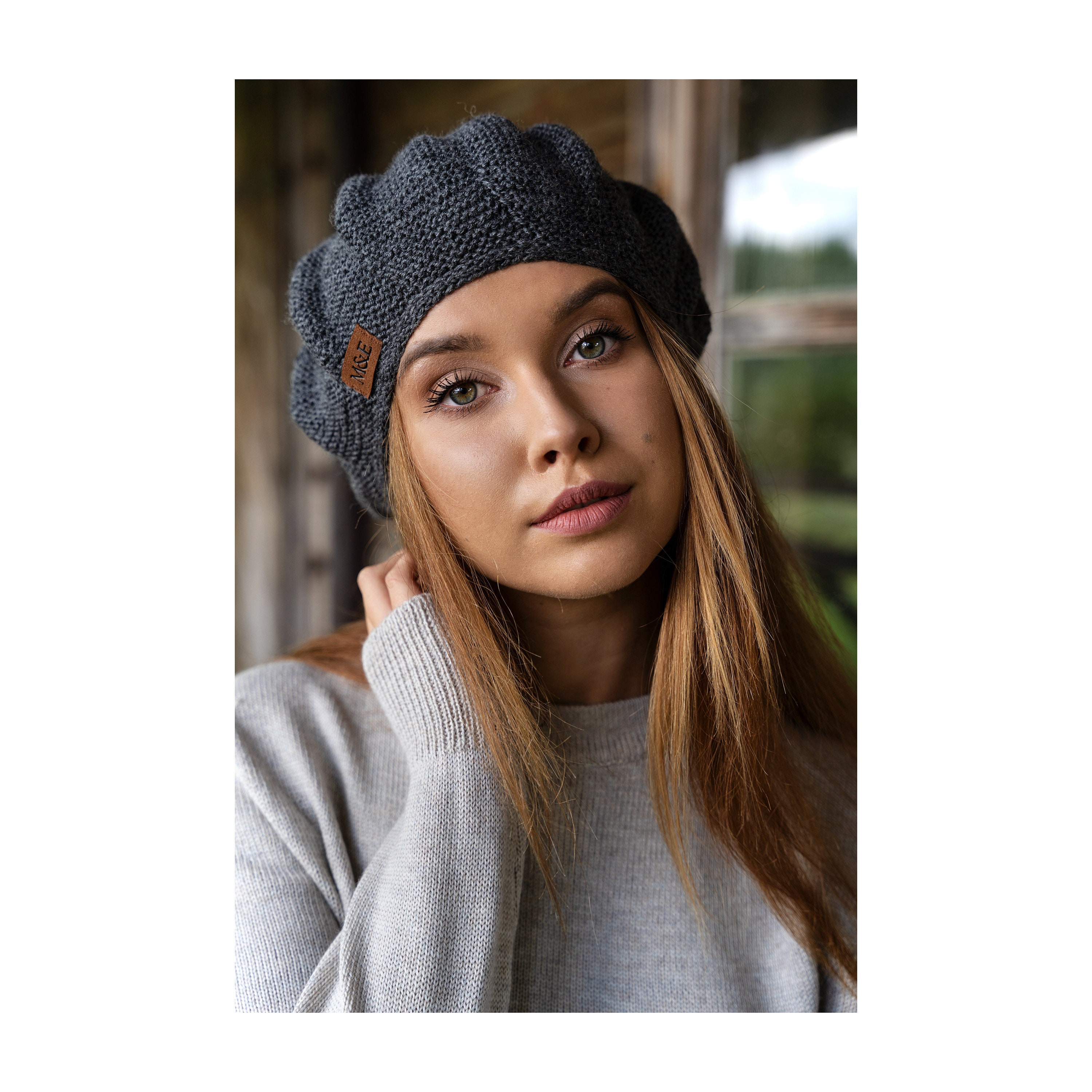 New Fashion Women Cashmere Wool Warm Beret Beanie Hat Cap French Style Gift UK 
