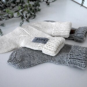 Merino Baby Socken für Baby, Super warm Lighweight Hand gestrickte Wollsocken