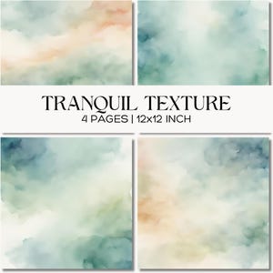 Saliegroen Beige abstracte achtergronden, aquarelwastextuur Digitaal papier, scrapbooking, papierkunst