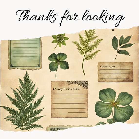 junkjournal【エフェメール】 Junk Journal Ephemera - Hither and Yon