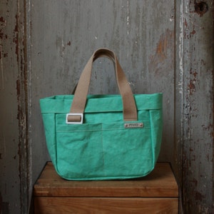 SHOPPING SMALL MYO mine yours ours, borse in carta, carta lavabile, paper bags, carta pelle, ecobags, vegan, riciclabili, borse con manici