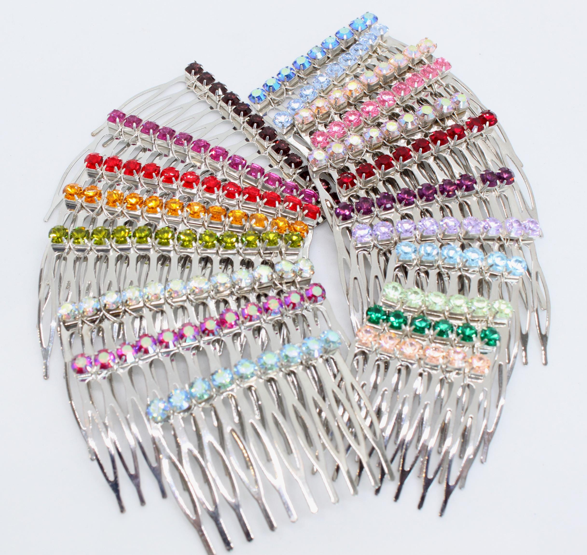 Lot De 18 Pinces à Cheveux Métal - 45mm - Couleurs Mélangées - Neuves Sous Blister