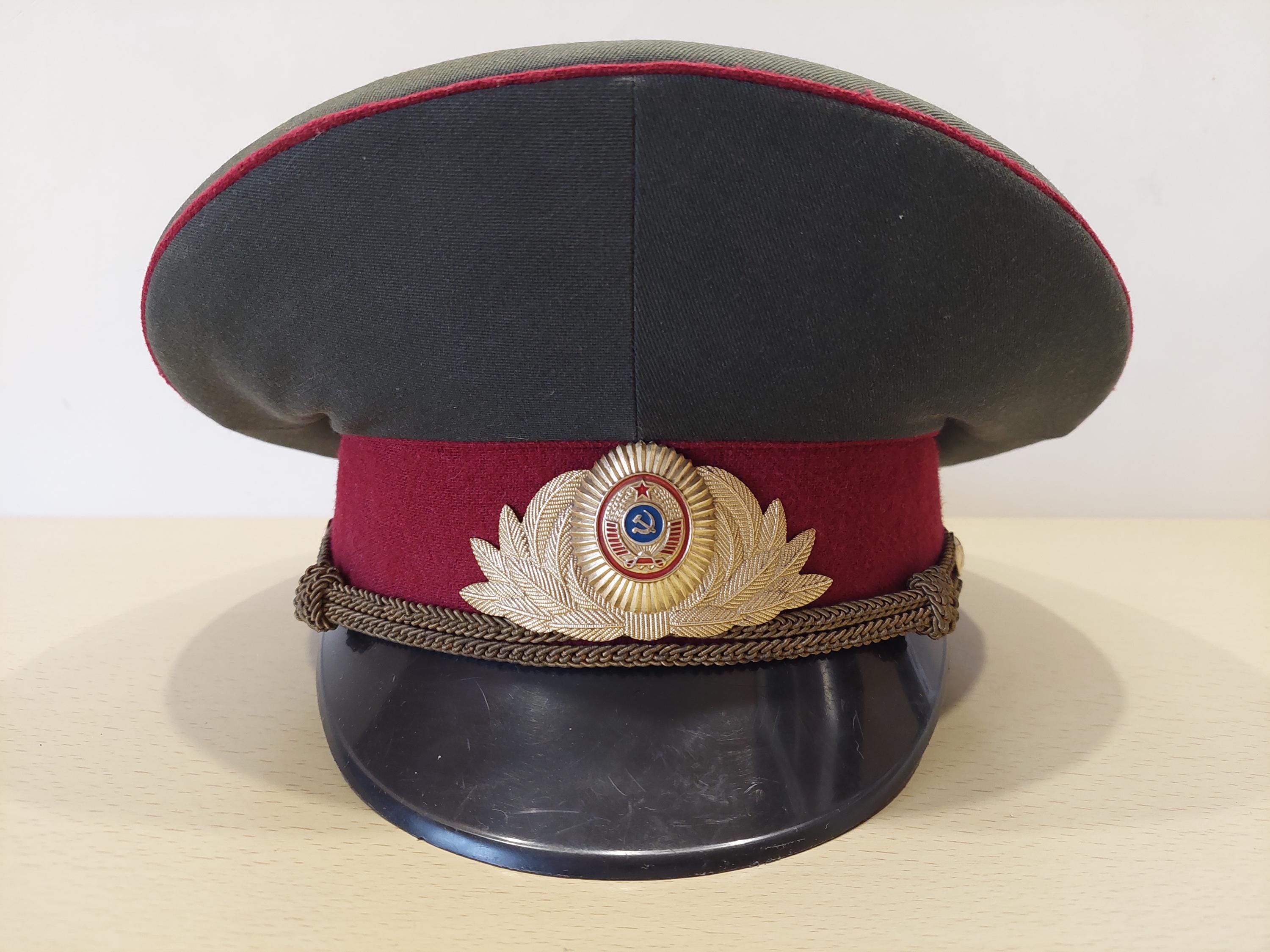 ソ連軍帽　レプリカ品 ソ連軍将校帽 - Etsy 日本