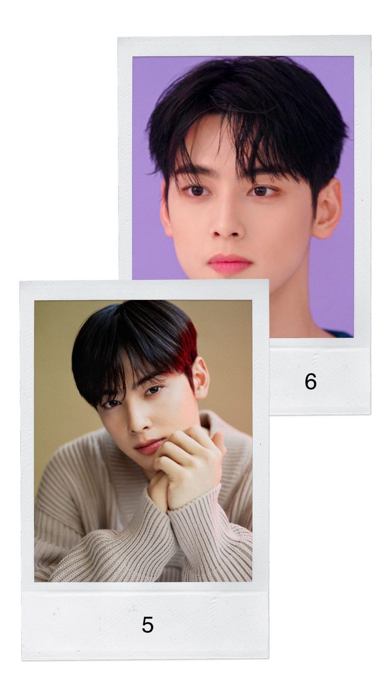 Cha Eun Woo Fujifilm Polaroids Etsy