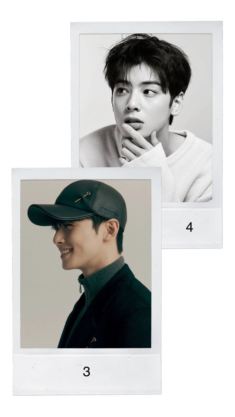 Cha Eun Woo Fujifilm Polaroids Etsy