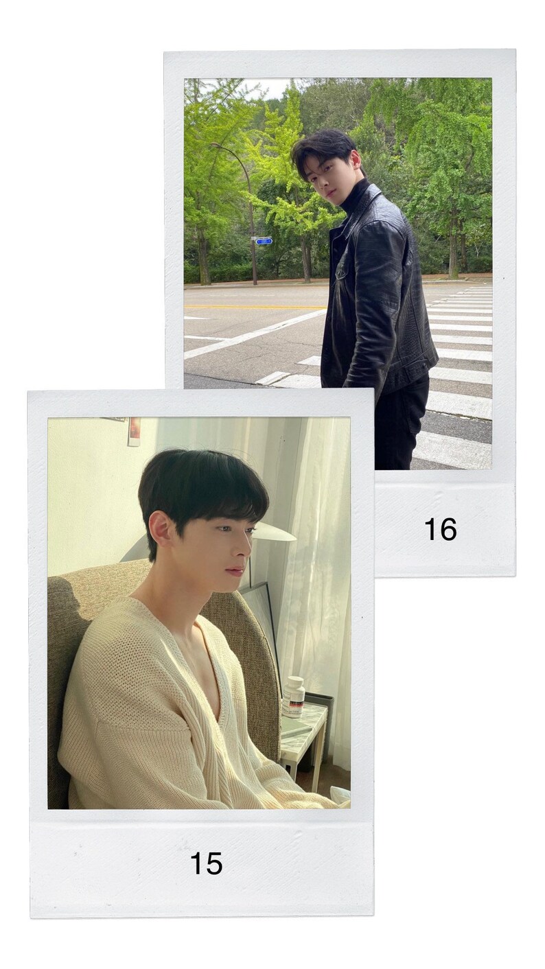 Cha Eun Woo Fujifilm Polaroids Etsy