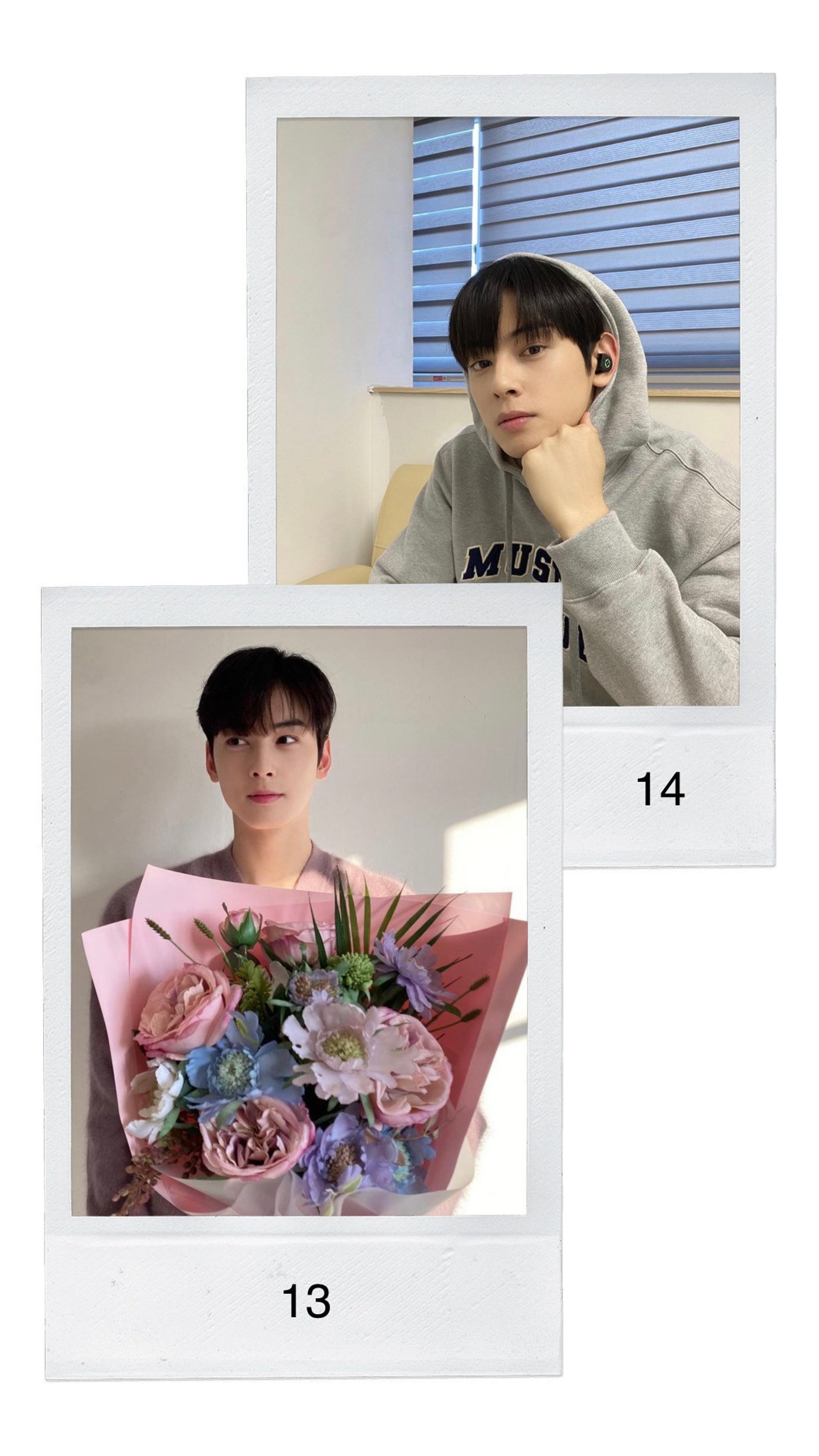 Cha Eun Woo Fujifilm Polaroids Etsy