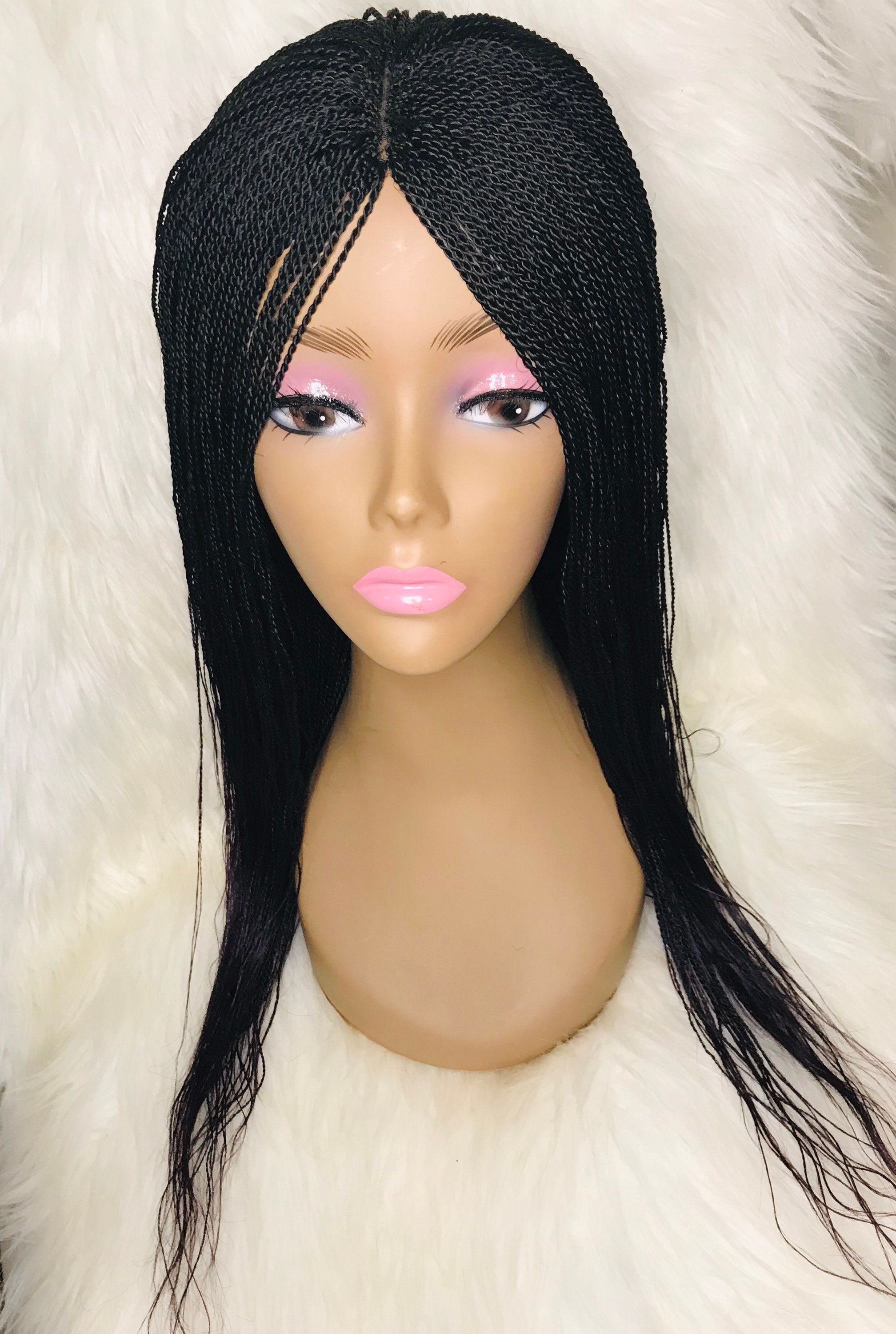 Braided Wig Etsy