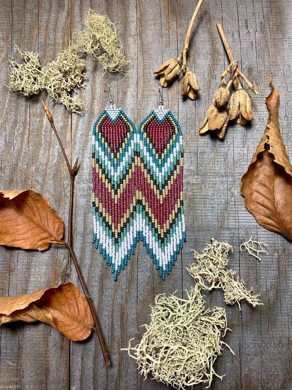 Seed Bead Earrings