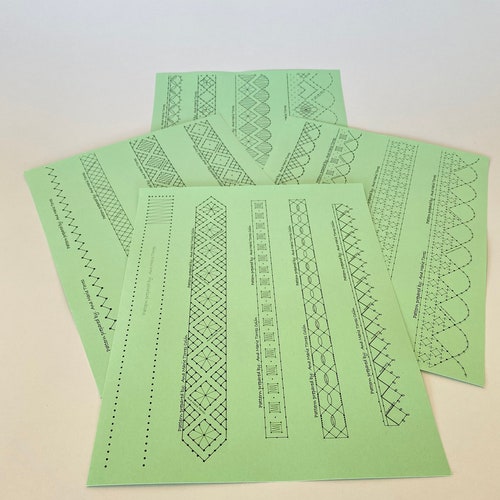 The ART of BOBBIN LACE How to Make Bobbin Lace 122 Pages of Etsy