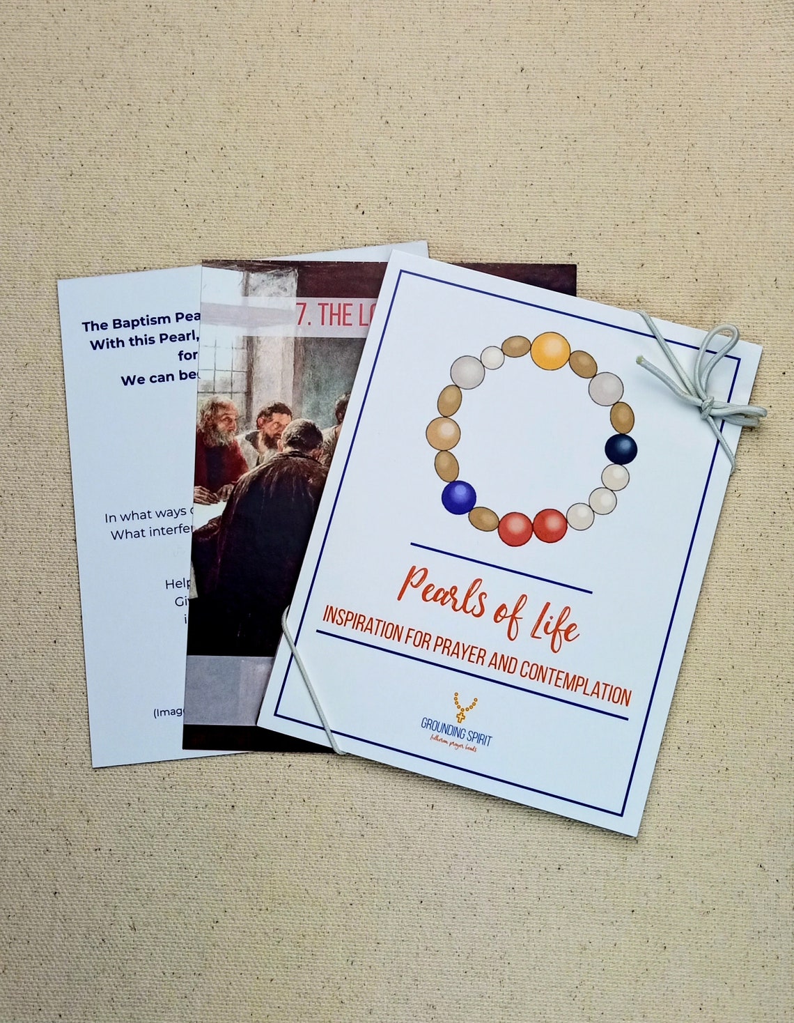 Perlen des Lebens Geschenkpackung Gebetskarten elastisches Etsy