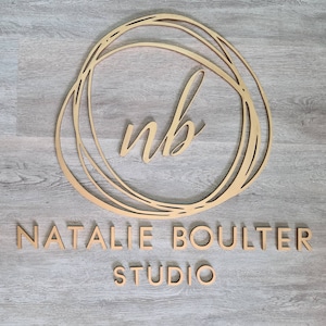 Business wall sign, logo,  wooden sign, 3d letters, wall plaque, custom logo, business branding, custom logo, bespoke sign, business plaque