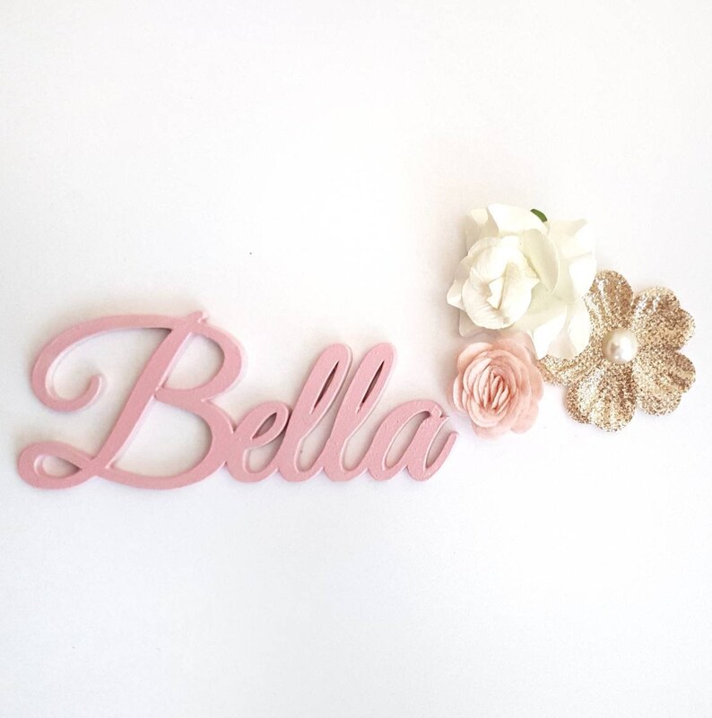 Bedroom Wall Letters wooden letters kids letters Etsy