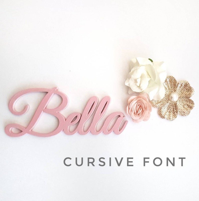 Cute Wall Letters wooden letters kids letters child's Etsy