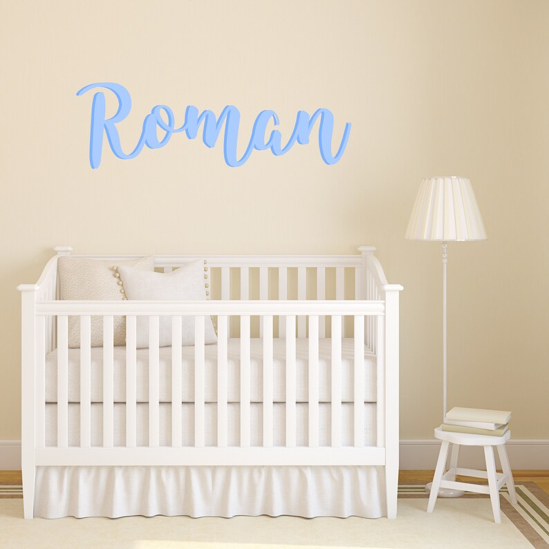 Bedroom Wall Letters wooden letters kids letters Etsy